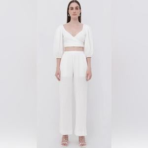 NWT MSRP$285 Embry Cotton Gauze Coverup Pant